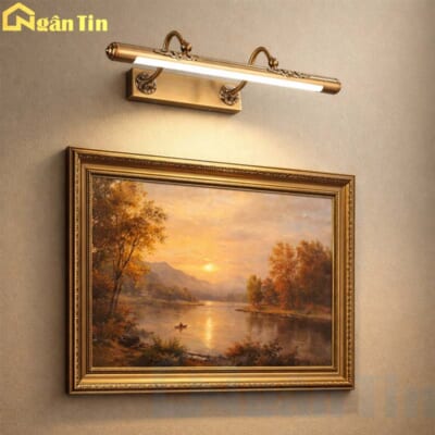 Đèn Soi Tranh Soi Gương Cao Cấp Trang Trí Trong Nhà Led 3 Chế Độ Màu 220V RT5543 Ngân Tin