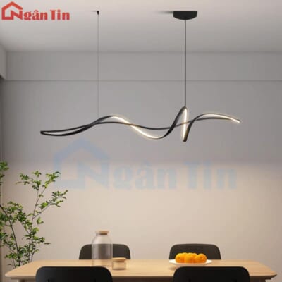 Đèn thả trần trang trí bàn ăn quày bar Led 3 chế độ màu 220V TTK141 Ngân Tin
