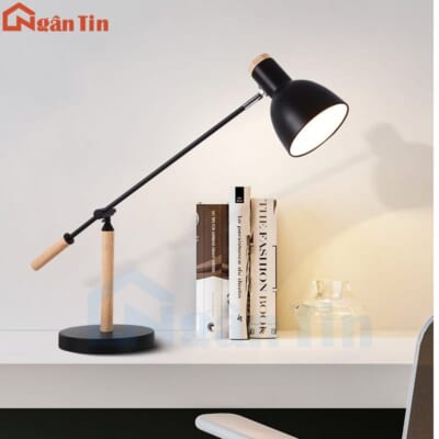Đèn để bàn làm việc đọc sách phòng ngủ phòng khách cao cấp Led 9w DB14D Ngân Tin