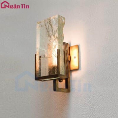Đèn pha lê ốp tường treo tường gắn tường trang trí phòng khách phòng ngủ Led 3 màu 220V VPL143 Ngân Tin