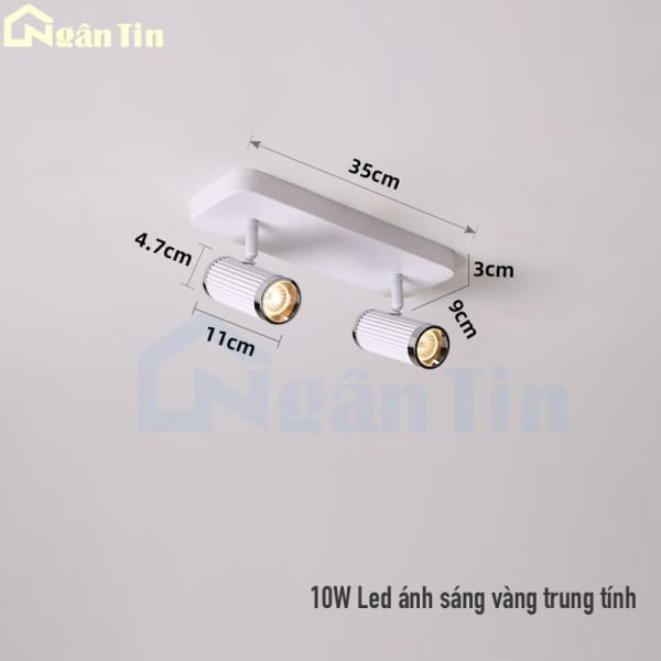 den led soi guong soi tranh trang tri phong ngu phong khach 220v rt9118t2 ngan tin 14