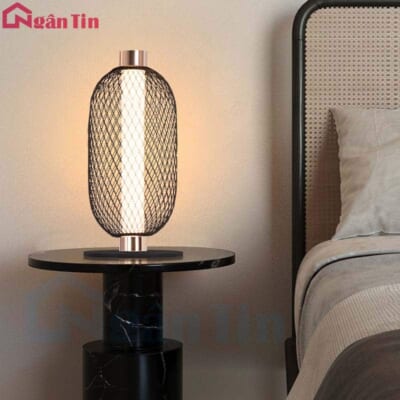 Đèn để bàn phòng ngủ cao 25Cm trang trí phòng khách phòng ngủ 220V DB0501 Ngân Tin