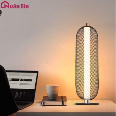 Đèn để bàn phòng ngủ cao 44Cm trang trí phòng khách phòng ngủ 220V DB0502 Ngân Tin