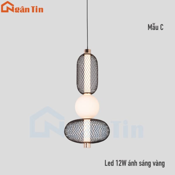 den tha tran ban an trang tri quay bar sanh led 220v th0803 ngan tin 4