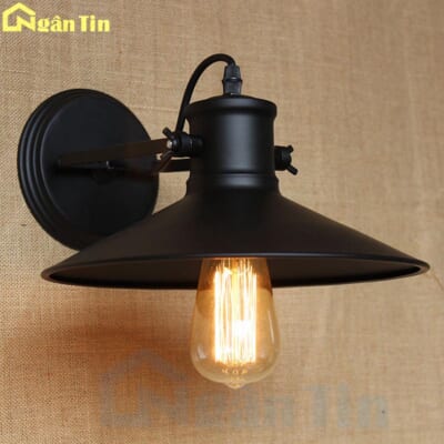 Đèn gắn tường treo tường trang trí cầu thang phòng ngủ quán cà phê E27 220V VT04  ngân Tin