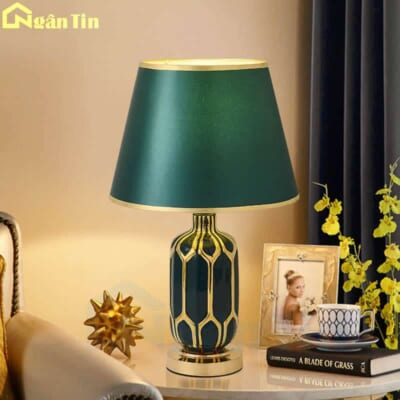 Đèn để bàn phòng ngủ trang trí phòng khách bàn làm việc E27 220V DB72 Ngân Tin