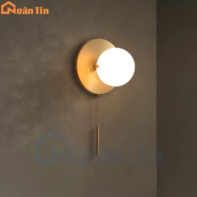 Đèn ốp tường gắn tường trang trí phòng ngủ phòng khách 8W Led 3 chế độ màu 220V VK134 Ngân Tin