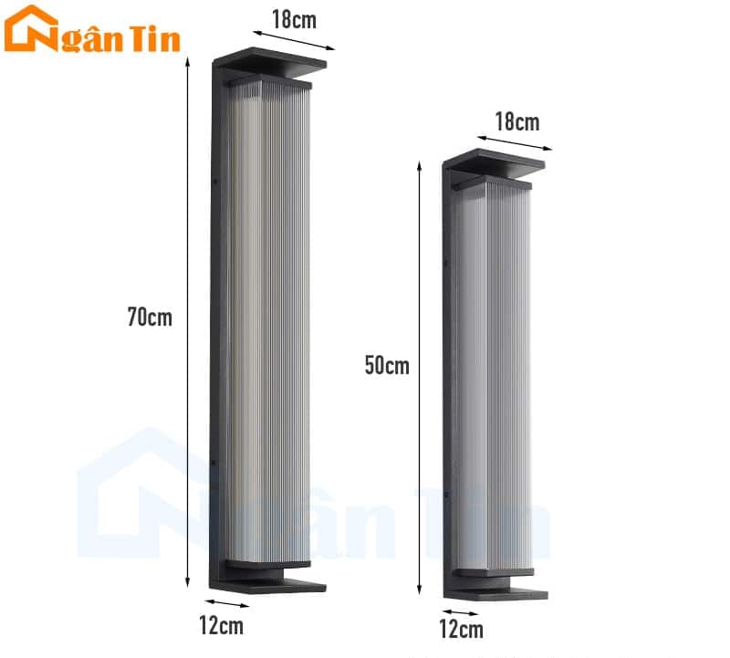 Đèn treo tường gắn tường ốp tường trang trí ngoài trời trong nhà mái hiên 220V GTNT22 Ngân Tin 12 den treo tuong op tuong ngoai troi trang tri trong nha cau thang 220v gtnt21 ngan tin 7 e1764906820780