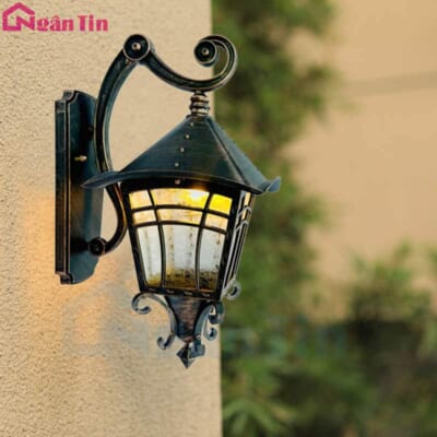 Đèn treo tường gắn tường treo tường ngoài trời trong nhà E27 12W 220V VNT1882 Ngân Tin