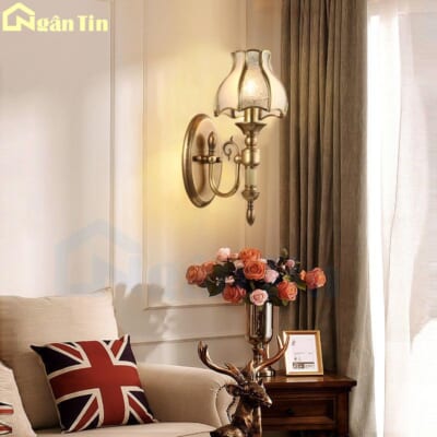 Đèn ốp tường treo tường gắn tường trang trí phòng khách phòng ngủ E27 220V VD16 Ngân Tin