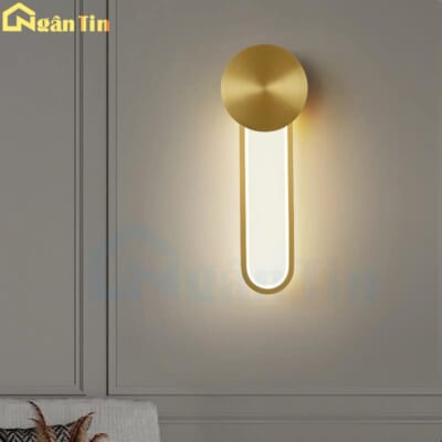 Đèn ốp tường gắn tường trang trí cầu thang phòng khách Led 3 chế độ màu 220V GT417 Ngân Tin
