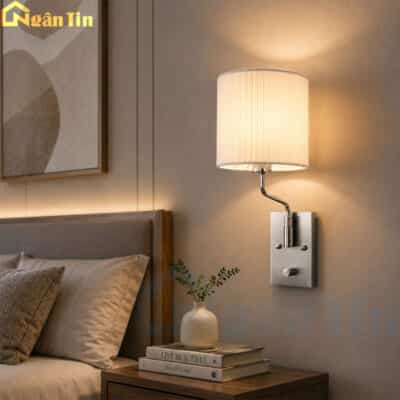 Đèn treo tường gắn tường dimmer tăng giảm ánh sáng phòng ngủ phòng khách VDN556 Ngân Tin