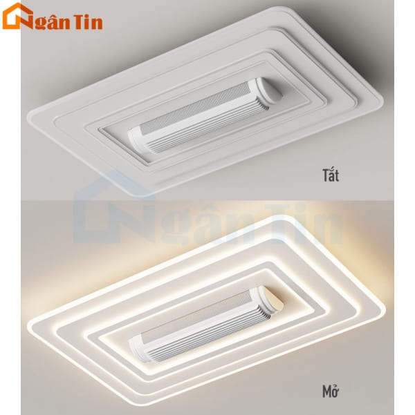 den mam op tran chu nhat kem quat thap hien dai trang tri phong khach phong ngu led 3 mau ota43cn ngan tin 5