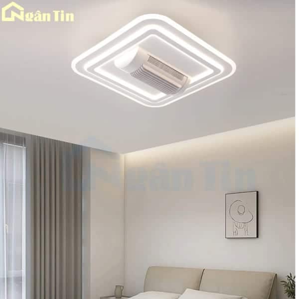 den mam op tran vuong kem quat thap hien dai trang tri phong khach phong ngu led 3 mau ota43v ngan tin 22