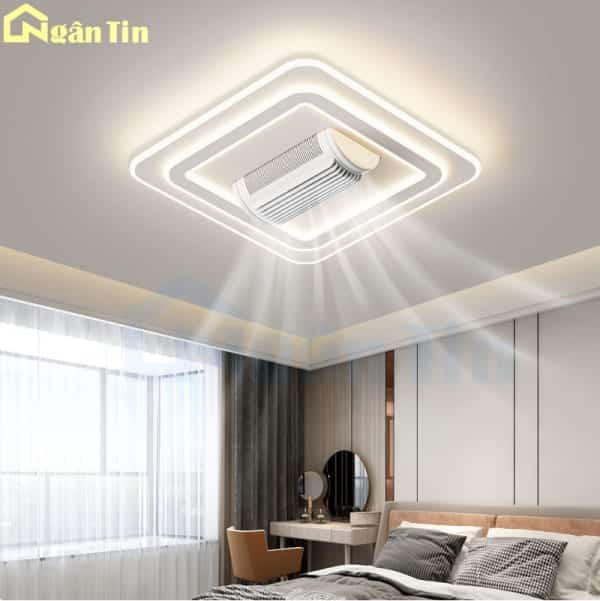 den mam op tran vuong kem quat thap hien dai trang tri phong khach phong ngu led 3 mau ota43v ngan tin 24
