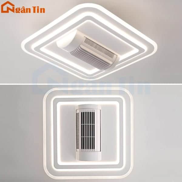 den mam op tran vuong kem quat thap hien dai trang tri phong khach phong ngu led 3 mau ota43v ngan tin 27
