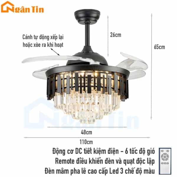 quat tran den chum pha le giau canh cup xoe trang tri phong khach phong ngu vifa82 ngan tin 4
