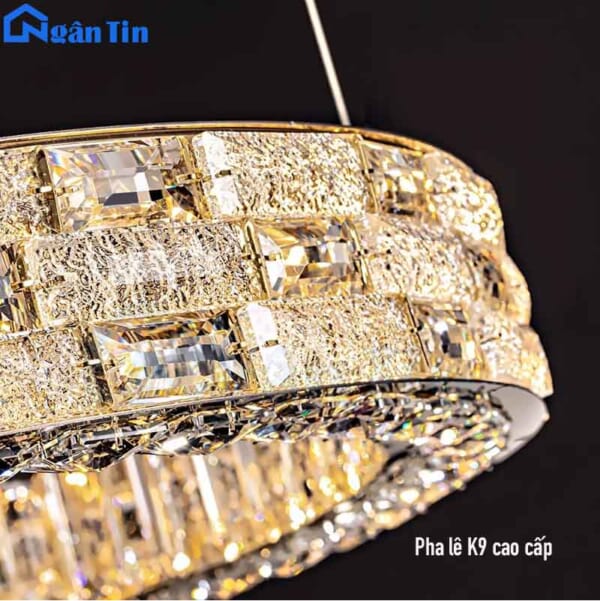den tha thon tang 7 vong led trang tri cau thang sanh phong khach th8809 ngan tin 9