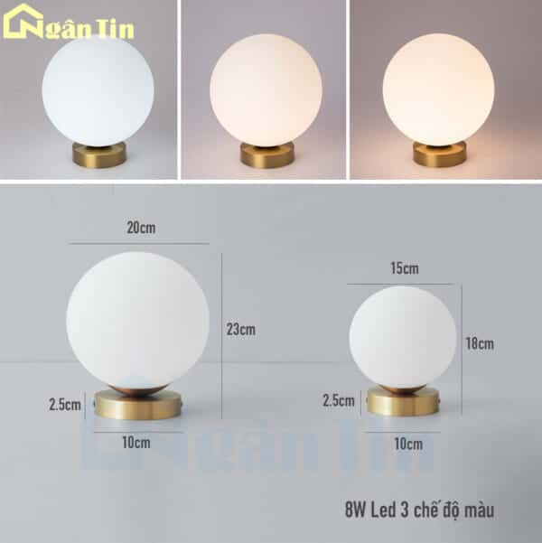den treo tuong gan tuong cau thang phong khach led 3 mau vk107 ngan tin 6