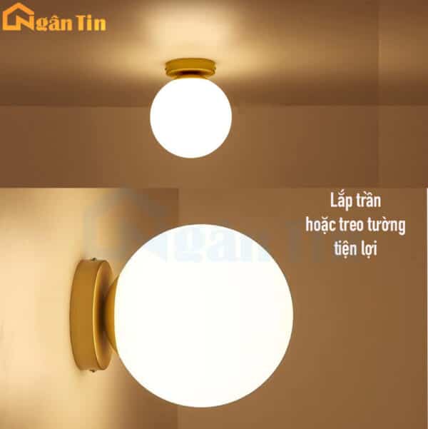 den treo tuong gan tuong cau thang phong khach led 3 mau vk107 ngan tin 7