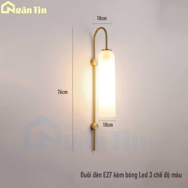 den treo tuong gan tuong cau thang phong khach led 3 mau vk144 ngan tin 8