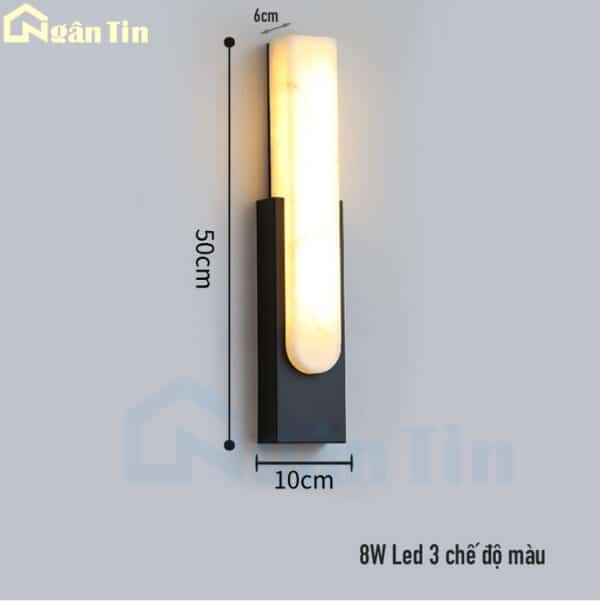 den treo tuong gan tuong cau thang phong ngu led 3 mau vk93 ngan tin 6