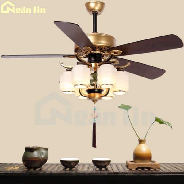 quat tran den 5 canh trang tri sanh phong khach phong ngu qt74 ngan tin 4