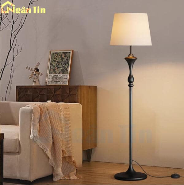 Đèn Cây Đứng Phòng Khách Đèn Sàn Đọc Sách Trang Trí Sảnh Phòng Ngủ 220V DD376 Ngân Tin - Image 7