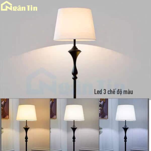 Đèn Cây Đứng Phòng Khách Đèn Sàn Đọc Sách Trang Trí Sảnh Phòng Ngủ 220V DD376 Ngân Tin - Image 9