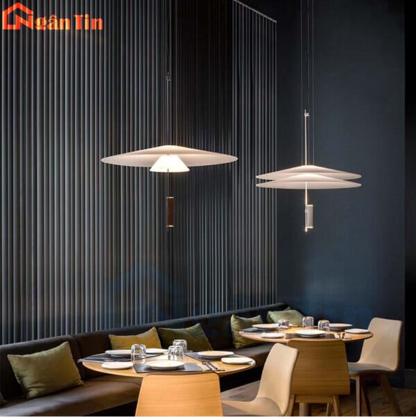 Đèn thả trần cánh diều trang trí sảnh bàn ăn quầy bar Led 3 chế độ màu 220V TTK145 Ngân Tin - Image 9