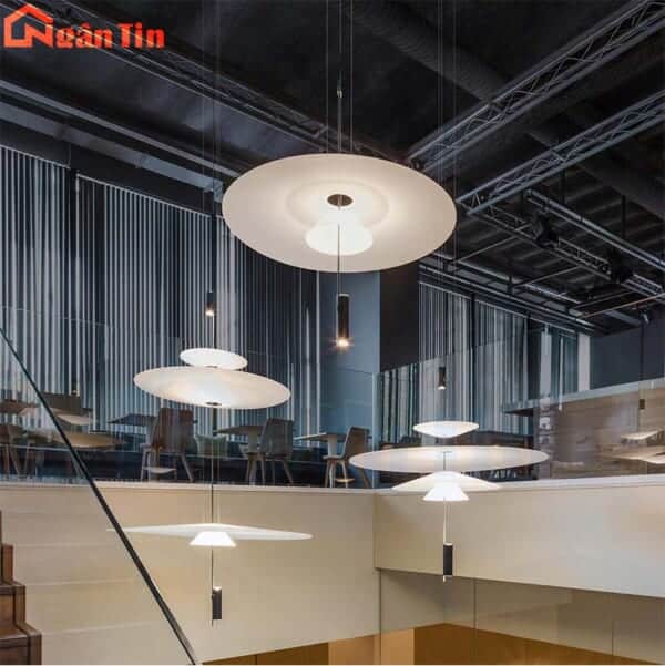 Đèn thả trần cánh diều trang trí sảnh bàn ăn quầy bar Led 3 chế độ màu 220V TTK145 Ngân Tin - Image 5