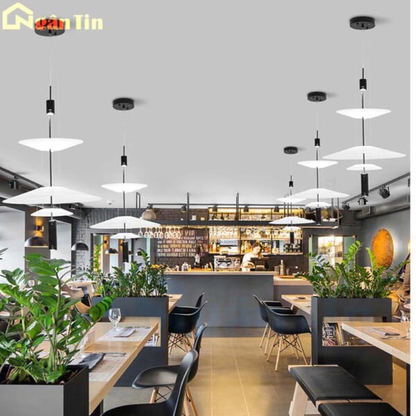 Đèn thả trần cánh diều trang trí sảnh bàn ăn quầy bar Led 3 chế độ màu 220V TTK145 Ngân Tin - Image 7