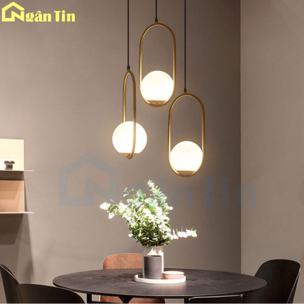 Đèn thả trần trang trí bàn ăn quầy bar phòng ngủ sảnh E27 220V TTK03 Ngân Tin - Image 12