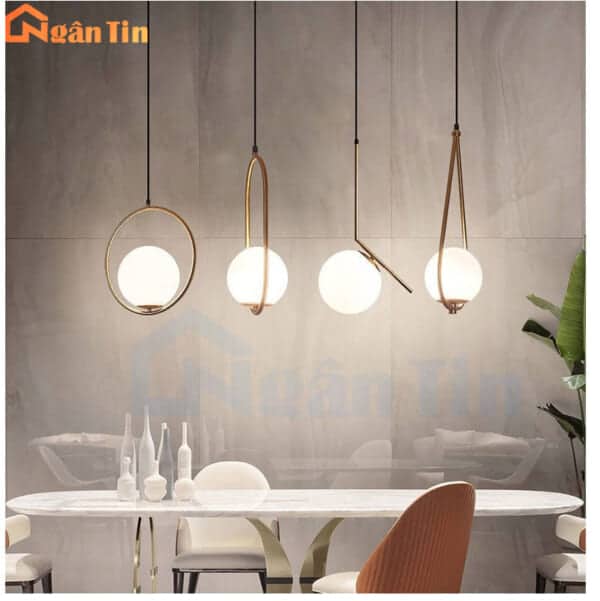 Đèn thả trần trang trí bàn ăn quầy bar phòng ngủ sảnh E27 220V TTK03 Ngân Tin - Image 3