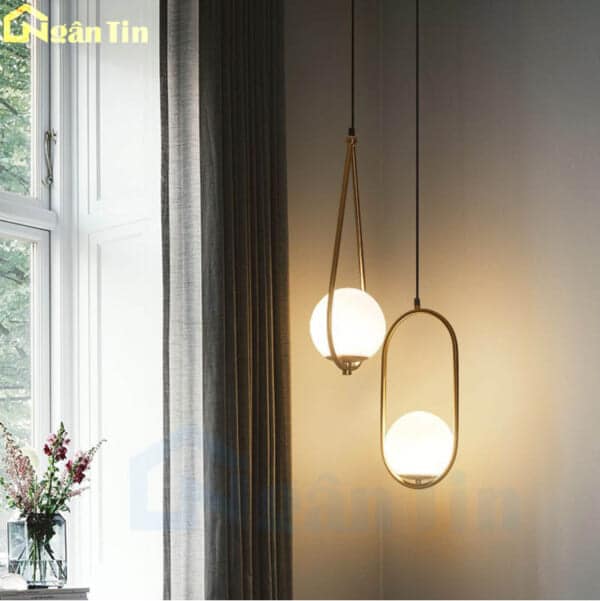 Đèn thả trần trang trí bàn ăn quầy bar phòng ngủ sảnh E27 220V TTK03 Ngân Tin - Image 4