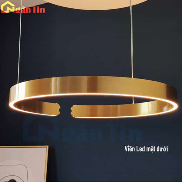Đèn thả trần tăng giảm ánh sáng trang trí sảnh phòng khách phòng ngủ bàn ăn Led 3 màu 220V THD7070 Ngân Tin - Image 11