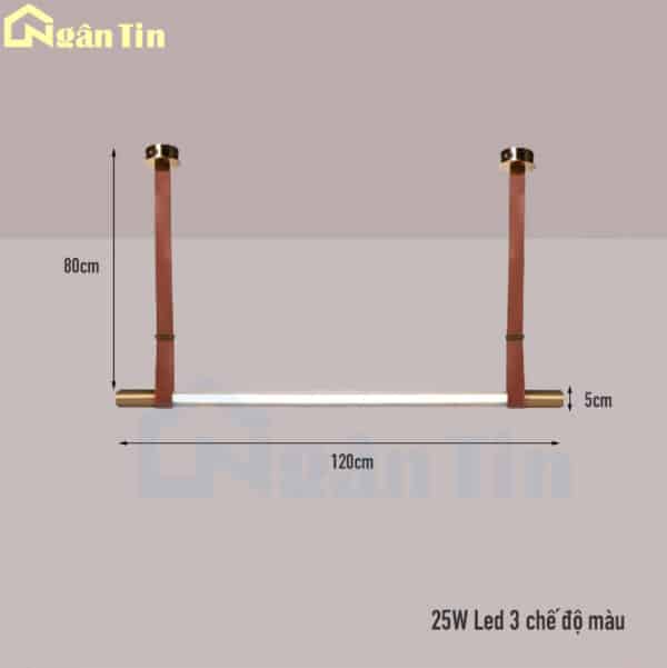 Đèn thả trần trang trí bàn ăn quầy bar bàn làm việc Led 3 chế độ màu 220V TH0810 Ngân Tin - Image 3