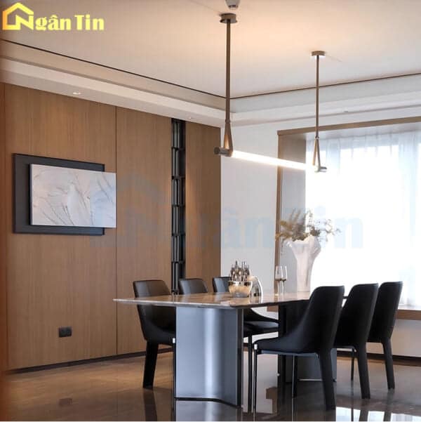 Đèn thả trần trang trí bàn ăn quầy bar bàn làm việc Led 3 chế độ màu 220V TH0810 Ngân Tin - Image 4