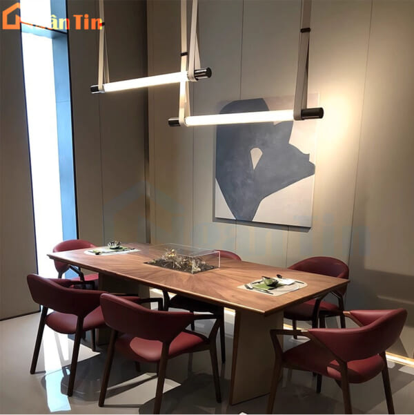Đèn thả trần trang trí bàn ăn quầy bar bàn làm việc Led 3 chế độ màu 220V TH0810 Ngân Tin - Image 5
