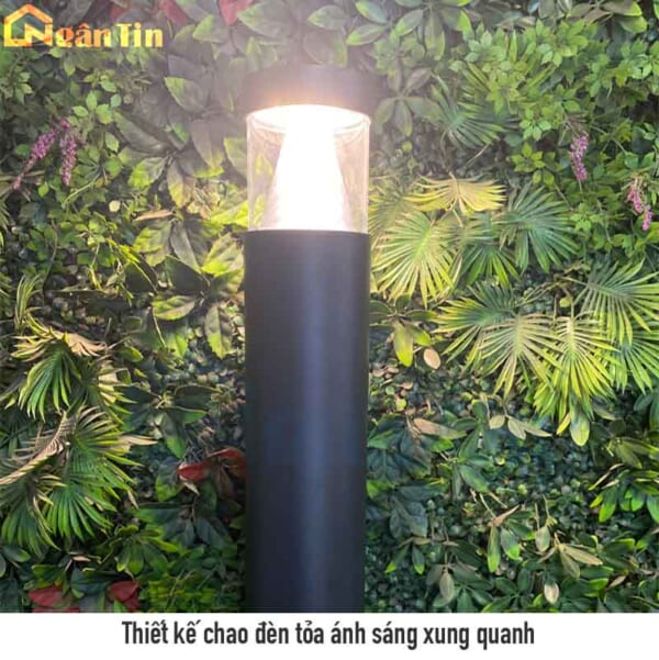 Đèn trụ sân vườn đèn trụ ngoài trời trang trí sân vườn lối đi 10W 220V DT22 Ngân Tin - Image 7