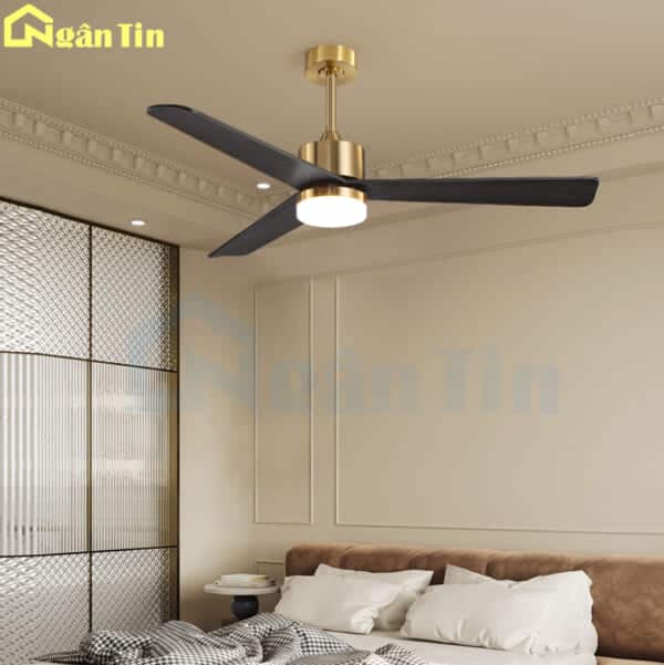 Quạt Trần 3 Cánh Đèn Led Trang Trí Bàn Ăn Phòng Ngủ Phòng Khách VF431 Ngân Tin - Image 4