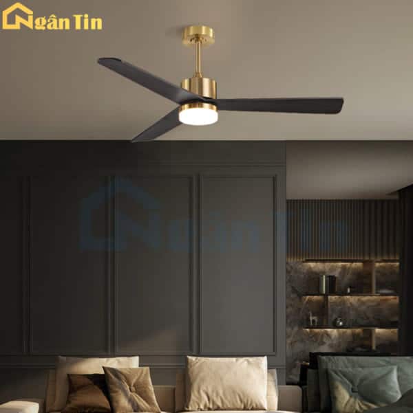 Quạt Trần 3 Cánh Đèn Led Trang Trí Bàn Ăn Phòng Ngủ Phòng Khách VF431 Ngân Tin - Image 8