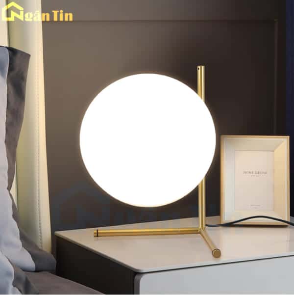 Đèn để bàn phòng ngủ trang trí phòng khách bàn làm việc E27 220V DBK02B Ngân Tin - Image 6