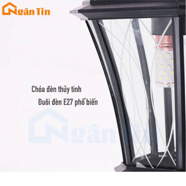 Đèn gắn tường treo tường trang trí cổng ngoài trời sân vườn 12W E27 220V VNT634 Ngân Tin - Image 11