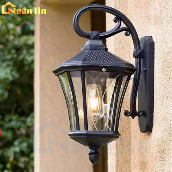 Đèn gắn tường treo tường trang trí cổng ngoài trời sân vườn 12W E27 220V VNT634 Ngân Tin - Image 4