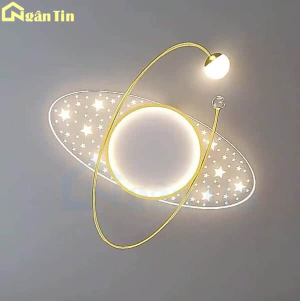 Đèn Mâm Ốp Trần Phòng Ngủ Hiện Đại Trang Trí Bàn Ăn Phòng Khách Led 3 Màu 220V OTA7X5 Ngân Tin - Image 9