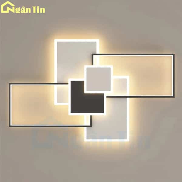 Đèn Mâm Ốp Trần Phòng Khách Hiện Đại Trang Trí Sảnh Phòng Ngủ Led 3 Màu 220V OTD55T110 Ngân Tin - Image 8
