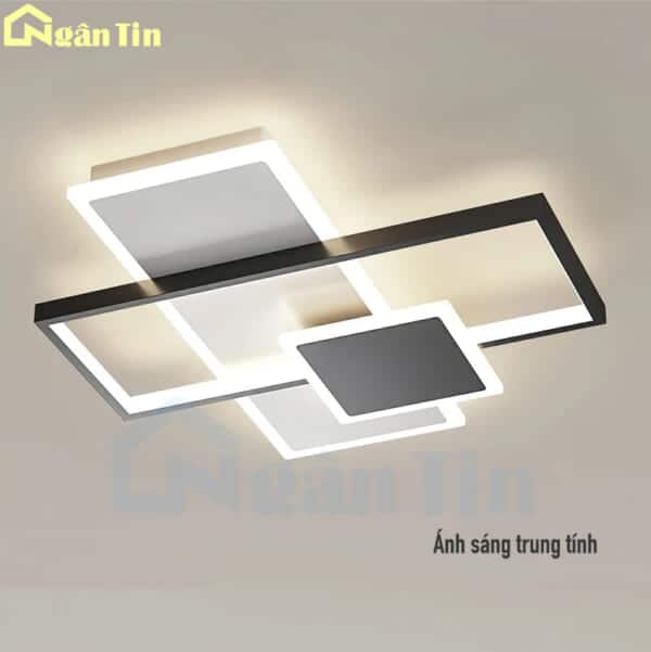 Đèn Mâm Ốp Trần Phòng Ngủ Hiện Đại Trang Trí Bàn Ăn Phòng Khách Led 3 Màu 220V OTD55T50 Ngân Tin - Image 10