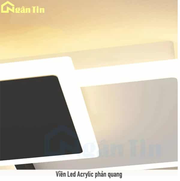 Đèn Mâm Ốp Trần Phòng Ngủ Hiện Đại Trang Trí Bàn Ăn Phòng Khách Led 3 Màu 220V OTD55T50 Ngân Tin - Image 13