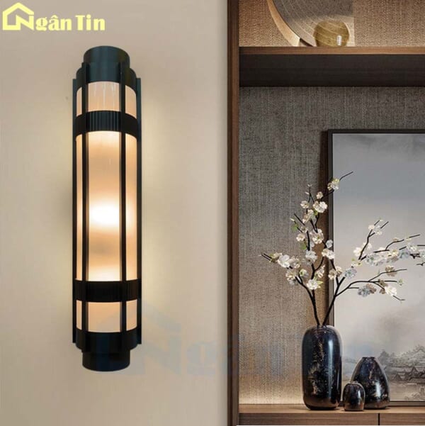 Đèn ốp tường treo tường gắn tường trang trí cổng ngoài trời hành lang E27 220V VNT6803 Ngân Tin - Image 4